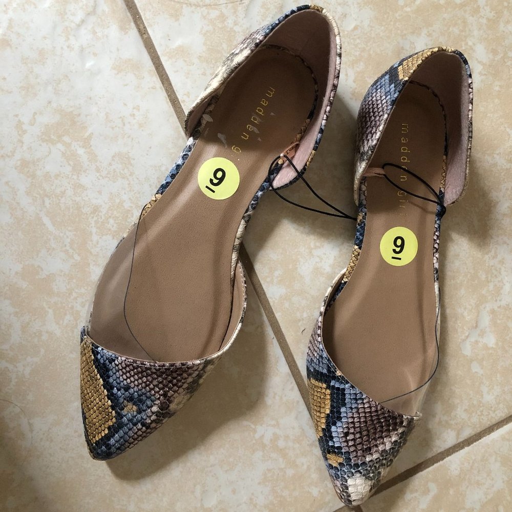 3-For-$20! MADDEN GIRL Multi Snake Flats - SALE